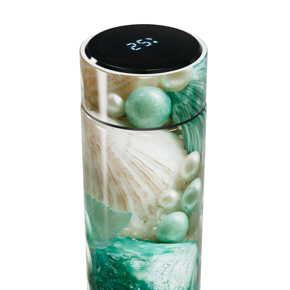 Garrafa Térmica Touch - Design Pérola Verde