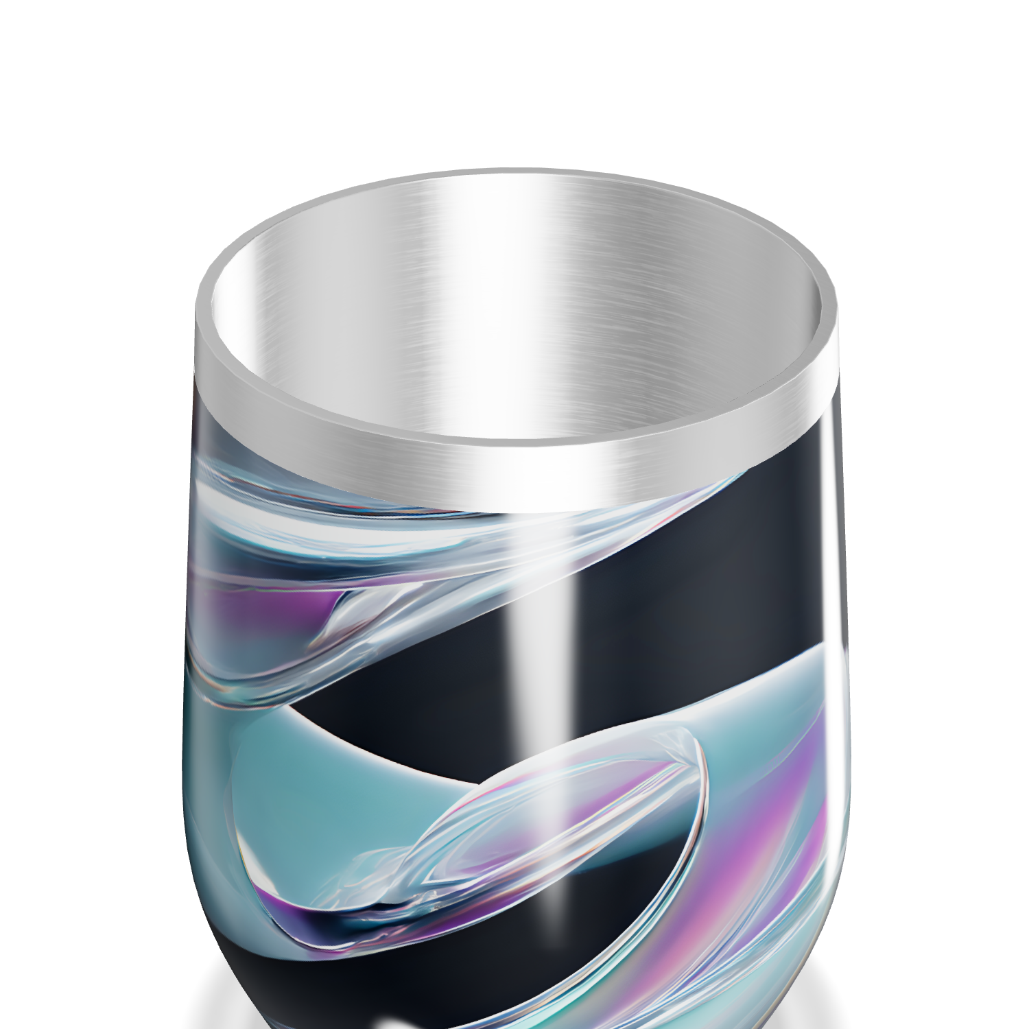 Copo Térmico Slim - Design Iridescente