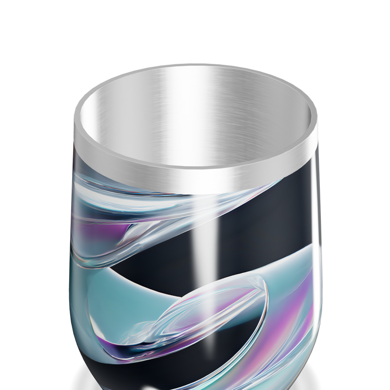 Copo Térmico Slim - Design Iridescente