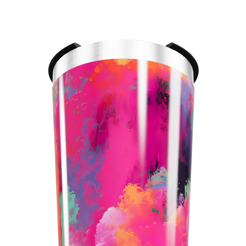 Copo Térmico - Estampa Colorida Aço Inox