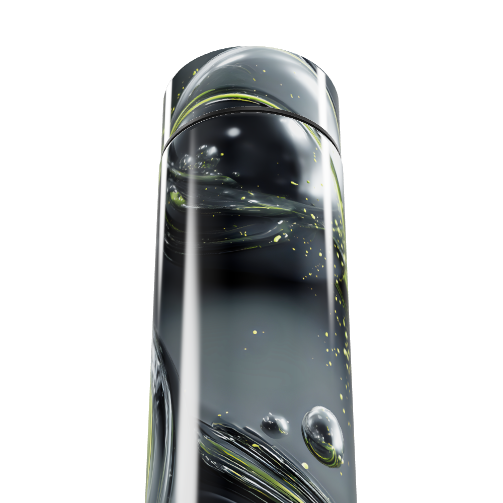 Garrafa Térmica Touch - Estampa Espacial Preta