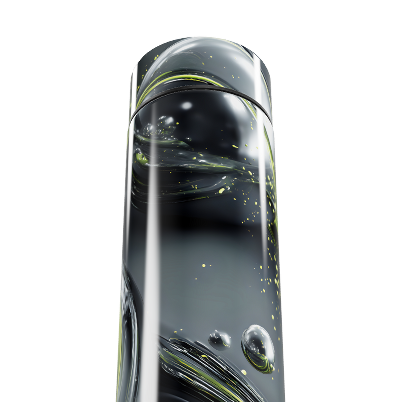 Garrafa Térmica Touch - Estampa Espacial Preta