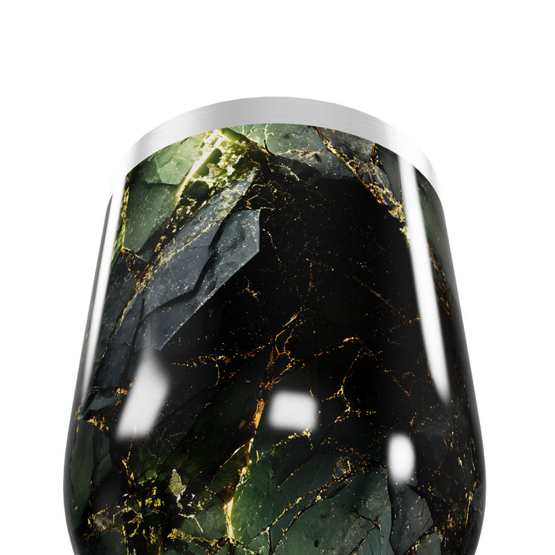 Copo Térmico Slim - Estampa Mármore Preto