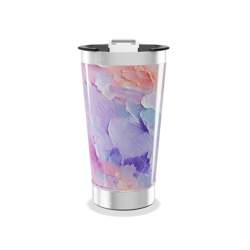 Copo Térmico - Estampa Colorida Pastel