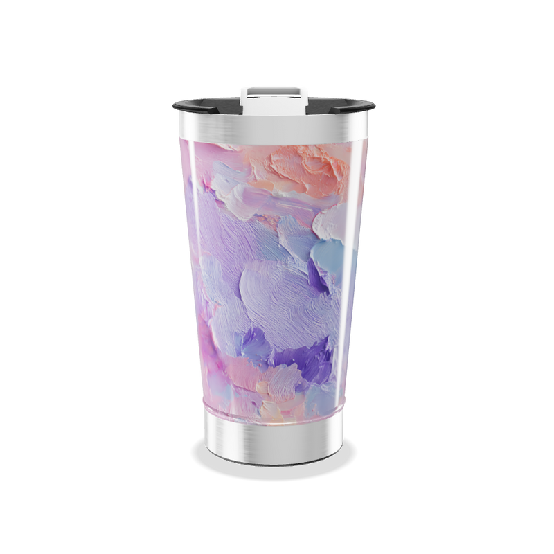 Copo Térmico - Estampa Colorida Pastel