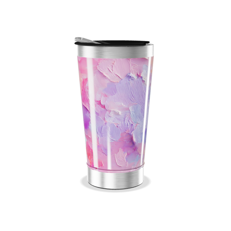 Copo Térmico - Estampa Colorida Pastel