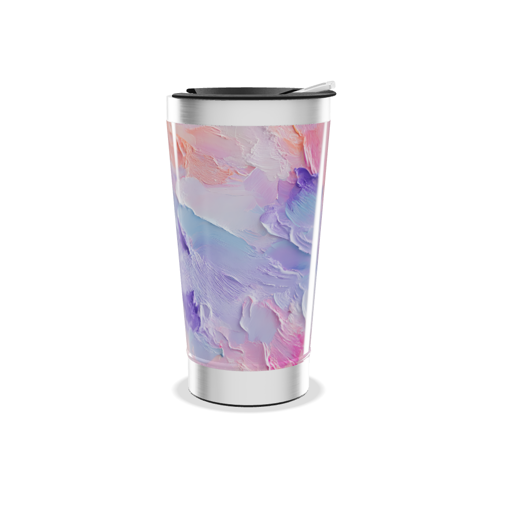 Copo Térmico - Estampa Colorida Pastel