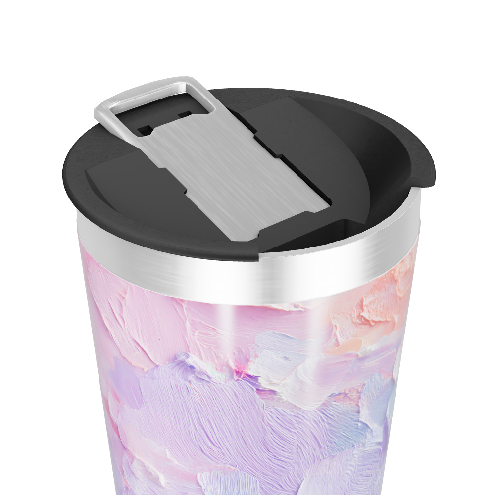 Copo Térmico - Estampa Colorida Pastel