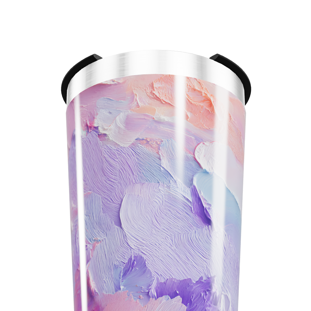 Copo Térmico - Estampa Colorida Pastel