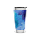 Copo Térmico - Azul Pintura Abstrata