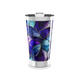 Copo Térmico - Design Abstrato Azul e Roxo
