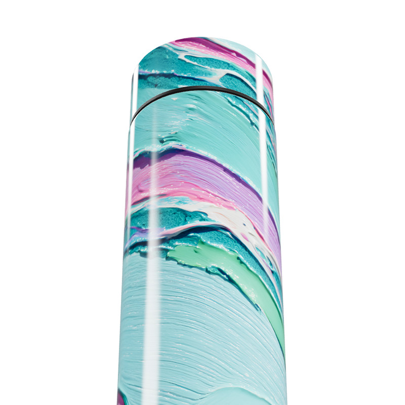 Garrafa Térmica Touch - Estampa Mármore Colorida