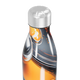 Garrafa Inox - Estampa Laranja e Cinza