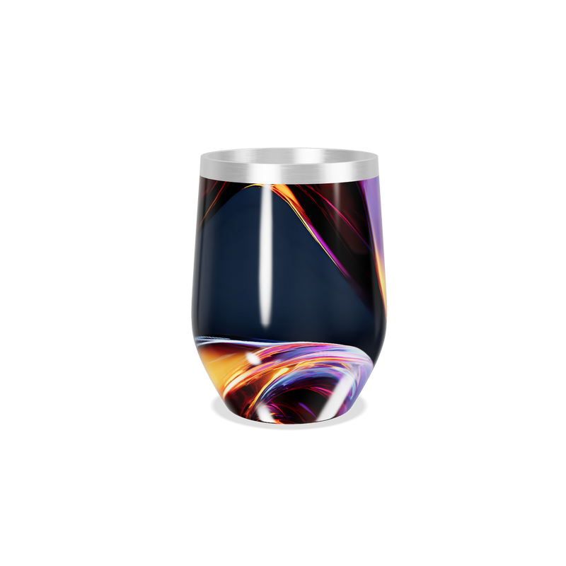 Copo Térmico Slim - Abstrato Multicolor Inox