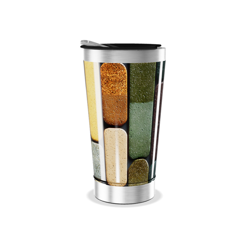 Copo Térmico - Estampa Colorida