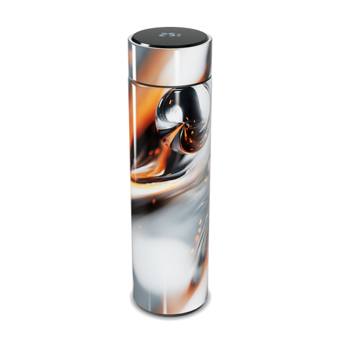 Garrafa Térmica Touch - Design Futurista Inox