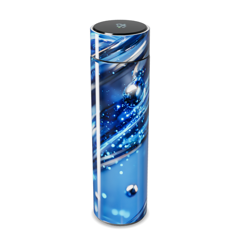 Garrafa Térmica Touch - Azul com Display LED