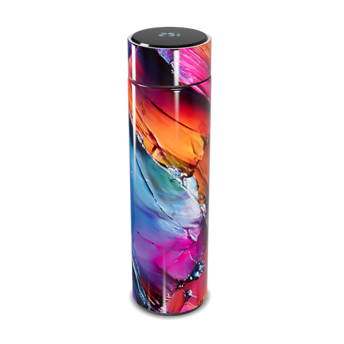 Garrafa Térmica Touch - Colorida com Display LCD