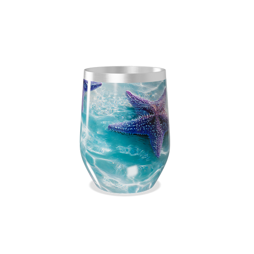 Copo Térmico Slim - Estampa Marinha Azul