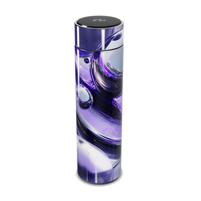 Garrafa Térmica Touch - Roxa com Display Digital