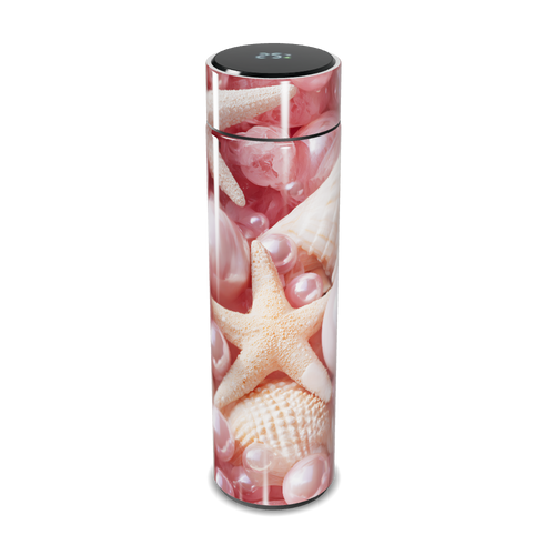 Garrafa Térmica Touch - Conchas Rosa