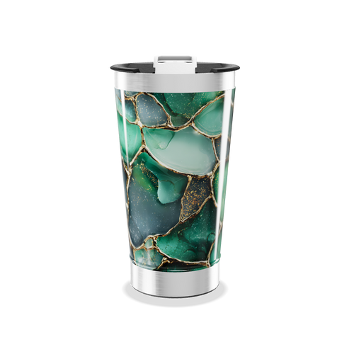 Copo Térmico - Verde Marmorizado