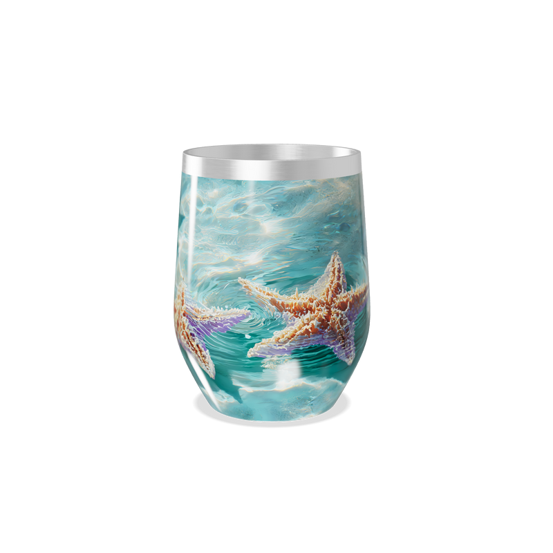 Copo Térmico Slim - Estrelas do Mar Aço Inox