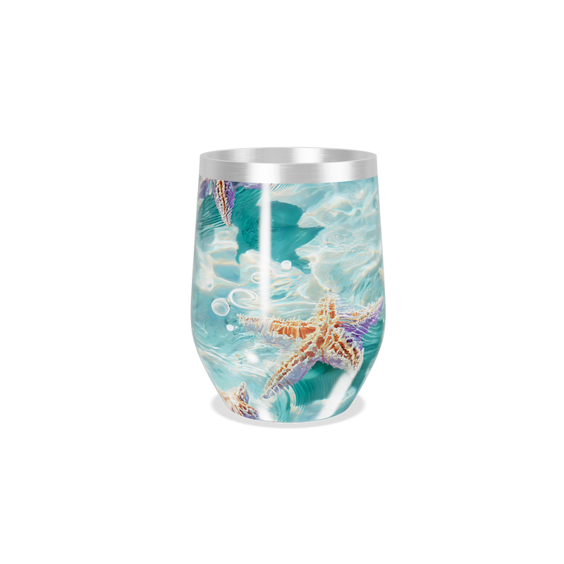 Copo Térmico Slim - Estrelas do Mar Aço Inox