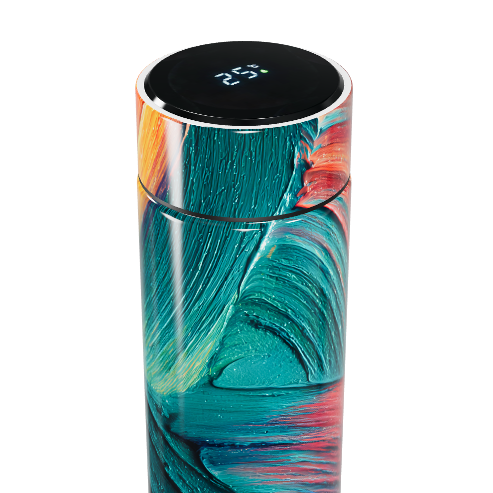 Garrafa Térmica Touch - Estampa Colorida