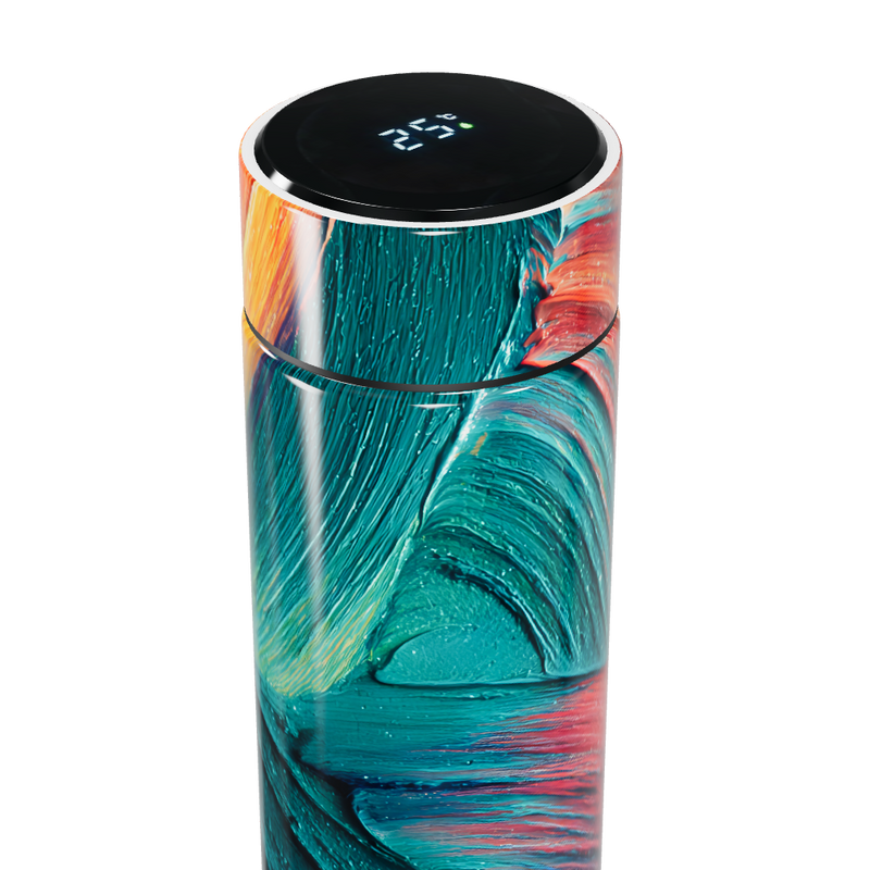 Garrafa Térmica Touch - Estampa Colorida