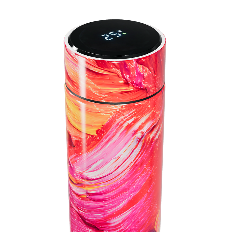 Garrafa Térmica Touch - Estampa Colorida