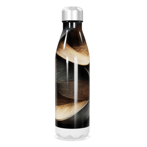 Garrafa Inox - Estampa Espiral Colorida