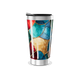 Copo Térmico - Vidro Colorido Abstrato