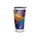 Copo Térmico - Vidro Colorido Abstrato