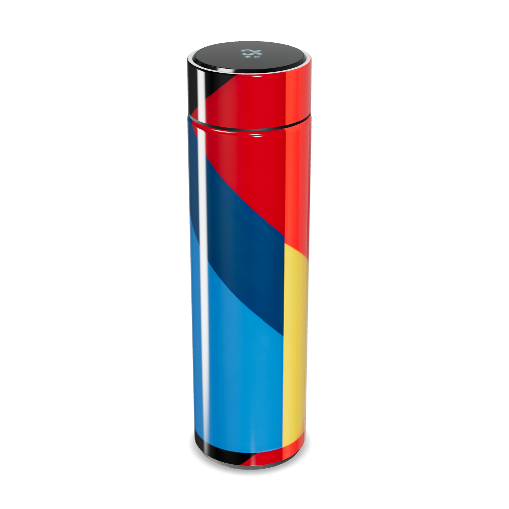 Garrafa Térmica Touch - Colorida com Display Digital