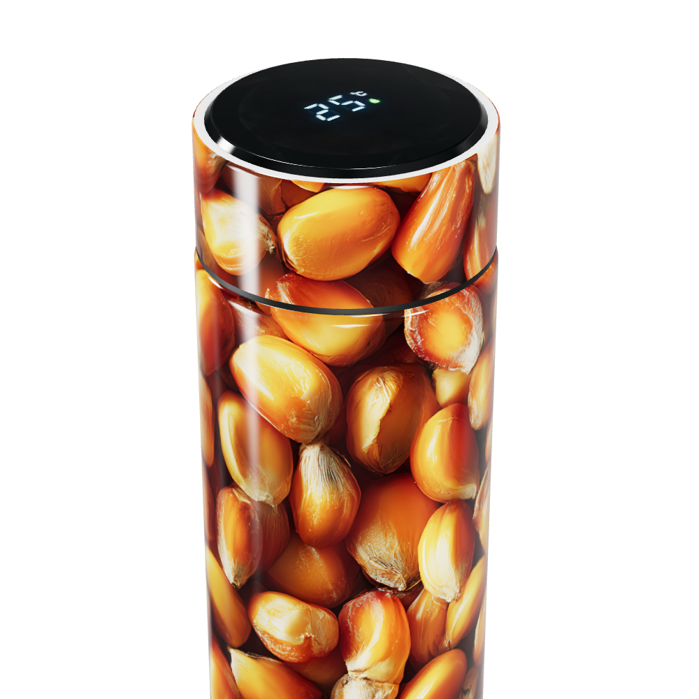 Garrafa Térmica Touch Estampa Milho