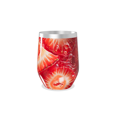 Copo Térmico Slim - Estampa Morangos