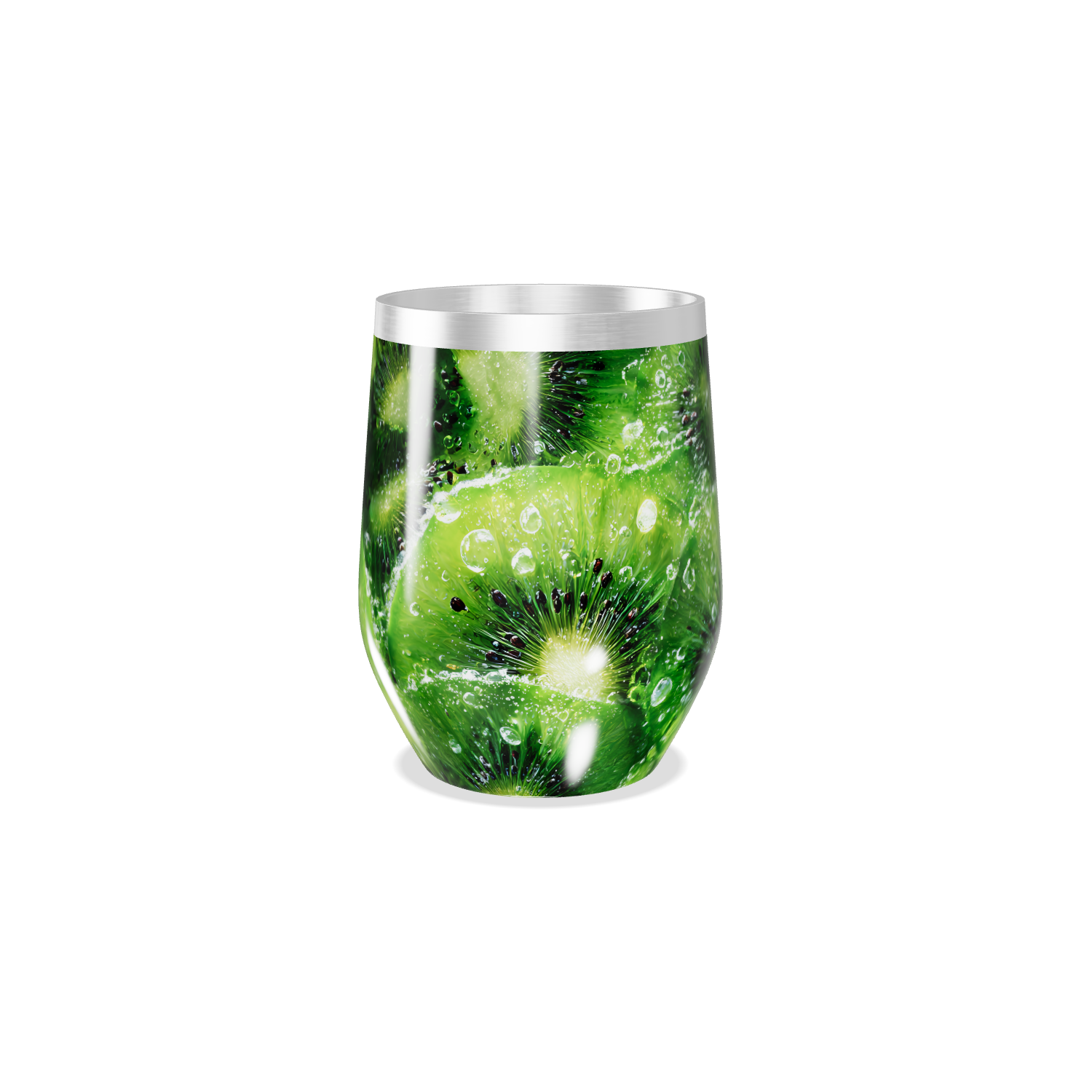 Copo Térmico Slim - Estampa Frutas Kiwi