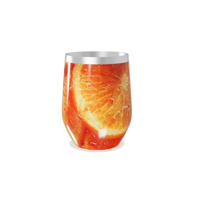 Copo Térmico Slim - Estampa Laranja Frutas