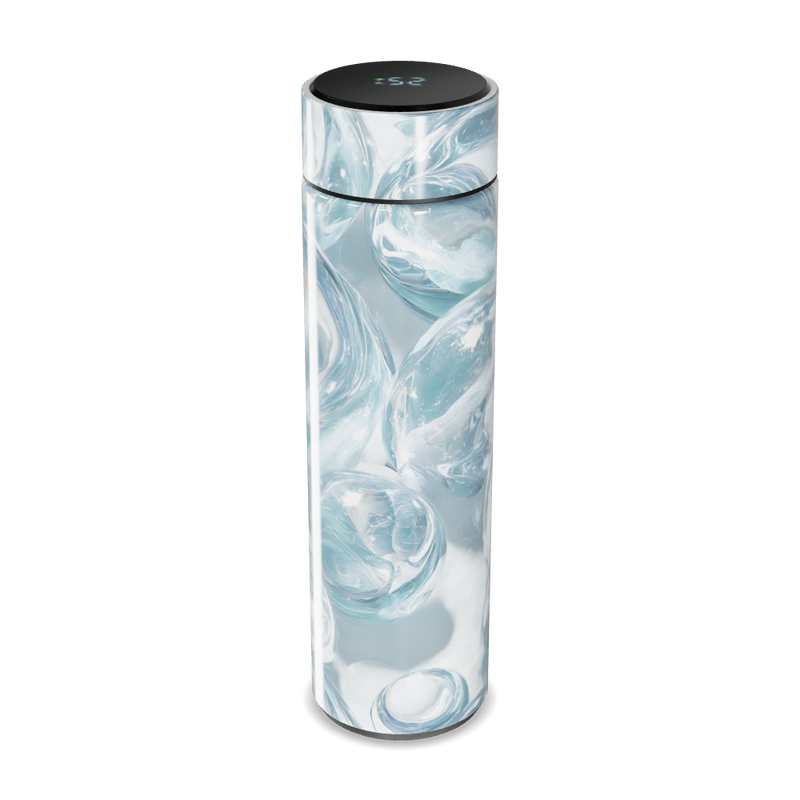 Garrafa Térmica Touch - Estampa Gelo Digital