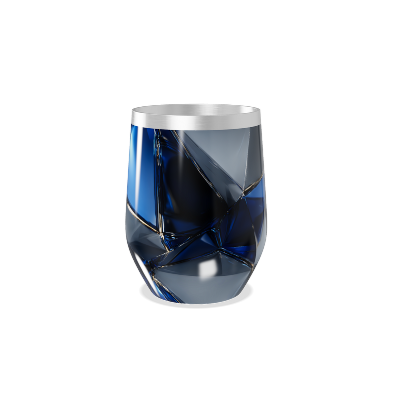 Copo Térmico Slim - Azul Vidro Facetado