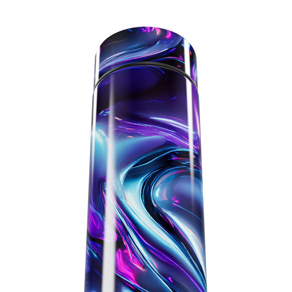 Garrafa Térmica Touch - Estampa Neon Aço Inox