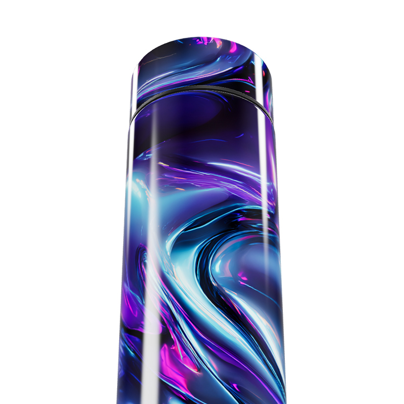 Garrafa Térmica Touch - Estampa Neon Aço Inox