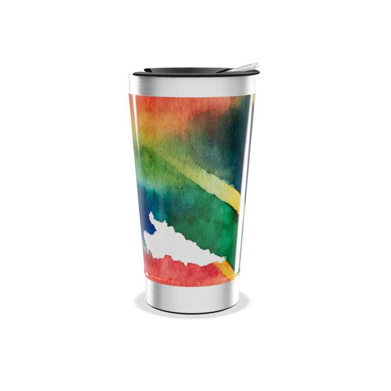Copo Térmico - Estampa Arco-Íris