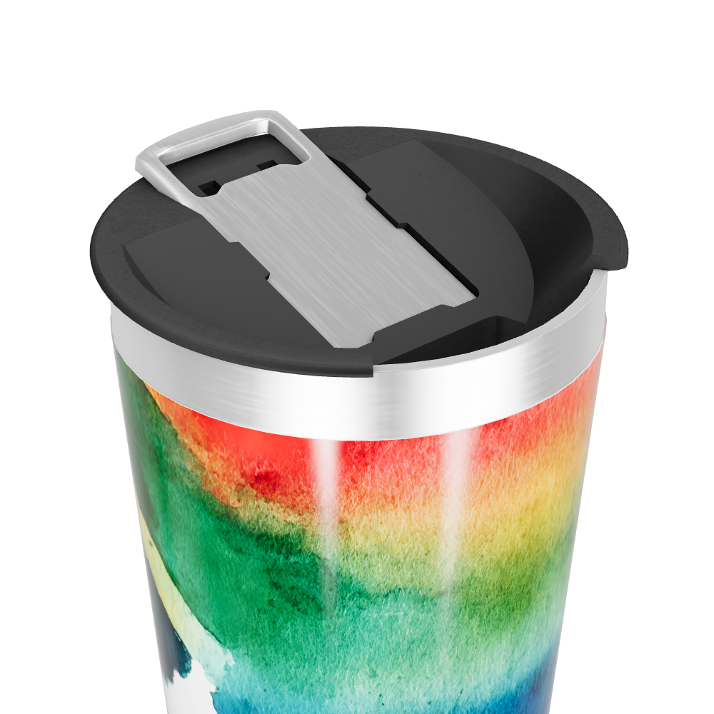 Copo Térmico - Estampa Arco-Íris