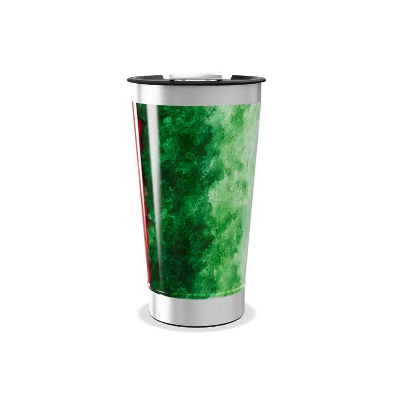 Copo Térmico - Vermelho Inox