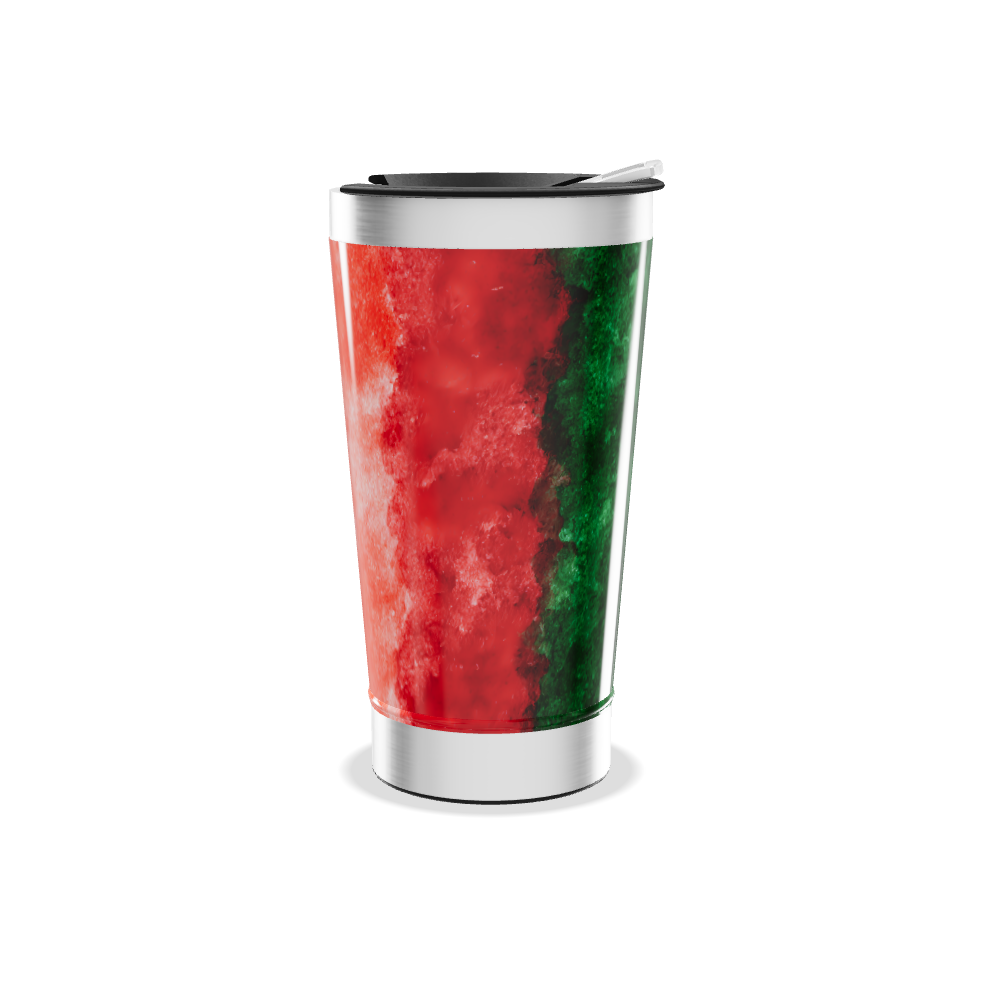 Copo Térmico - Vermelho Inox