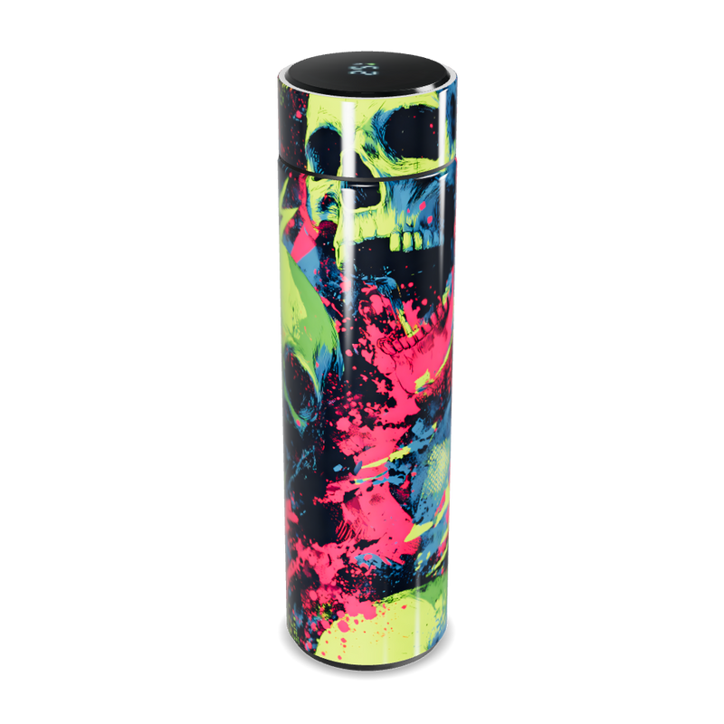 Garrafa Térmica Touch - Estampa Colorida Abstrata