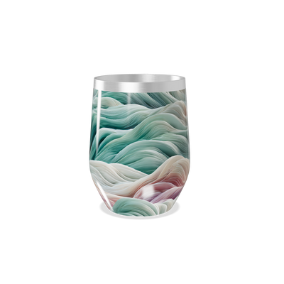 Copo Térmico Slim - Ondas Multicoloridas Inox