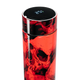 Garrafa Térmica Touch - Vermelha com Caveiras